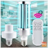 UV Sterilizer Lamp - 220V, E27, LED, Remote Control