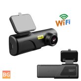 FHD Car DVR with WiFi, Night Vision and Voice Control