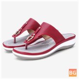Flip Flops for Women - Comfy Clip Toe Sandals
