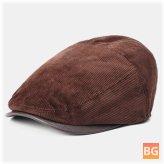 Winter Warmth Beret with Painter Cap