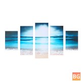 Seaside Sunset Canvas Prints Set