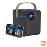 Wifi Projector - compatible with Smartphone TV Box, HDMI, USB, AV Theater - Beamers