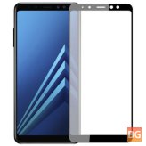 Galaxy A8 2018 screen protector - soft curved edge