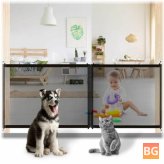 Portable Fence for Indoor and Outdoor Pets - Baby Safety Gate