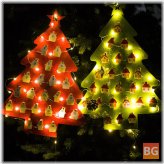 Hangable Christmas Decorations Santa Claus Calendar Tree Clips