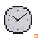 Wall Clock with Analog Timer and Digital Display