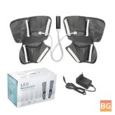 Air Wave Leg Massager with Heating Therapy and Remote Control