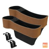 Fur Car Seat Storage with USB (2 Pack)