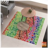 Colorful Anti-Skid Floor Decal for Home Improvement