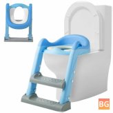 Kids' Toilet Training Seat with Ladder and Portable Urinal