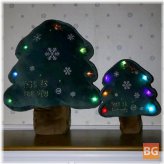 Christmas Tree Pillow - LED Glowing Toys