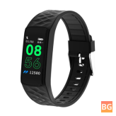 Smartwatch with 24-hour HR monitor and sports mode