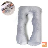 130x70cm U Shape Pillow for Sleeping Cushion for Portable Camping Tent