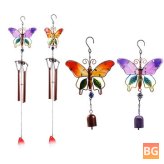 Wind Chime Glass Ornaments - Painted