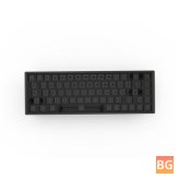 GAMAKAY CK68 Keyboard - Customized Kit - 68 Keys - Triple Mode RGB - Hot Swappable 3pin/5pin Switch - 65% Programmable - Wired - Bluetooth 5.0 - 2.4GHz Keyboard Kit - NKRO PCB Mounting Plate Case