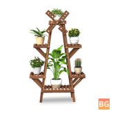 Windmill-shaped Flower Pots Organizer - Rack Holder - for Indoor and Outdoor Use