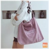 Large Woman's Shoulder Crossbody Bag for Travel Shopping