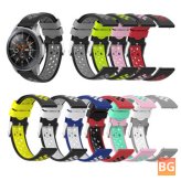 Soft Silicone Watch Band Replacement for Samsung Galaxy Watch3 42mm / 46mm / Gear S3