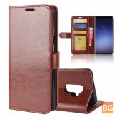 Leather Flip Card Slot for Samsung Galaxy S9