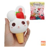 Gigglebread Rabbit Squishy 13.5*6.5*6CM - slow rising with packaging