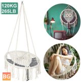 Hammock Chair with Swinging Arms and Hanging Chairs - Outdoor Garden Indoor Use