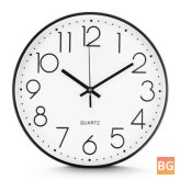 Modern Design Wall Clock with 3 Colors - Silent