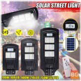 LED Solar Street Light - Motion Sensor + Remote Control