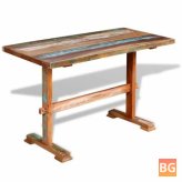 Solid Wood Dining Table - 47.2
