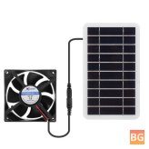 Solar Panel and Charger for 100W Portable Home Theater System