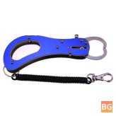 Stainless Lip Gripper with Rope - Portable Fishing Tool