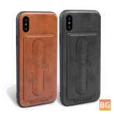 Leather Kickstand for iPhone X