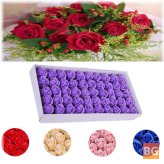 Rose Soap Flowers - 50pcs Wedding Party Gift