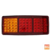 24V Waterproof LED Tail Lights for Vehicles and Trailers