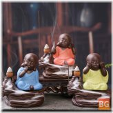 Buddha Backflow Incense Burner Holder - Home Fragrant Backflow Censer