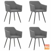 4-Piece Fabric dining chairs