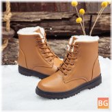 Women's Casual Boots with Fur Lining