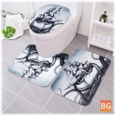 Octopus Bathroom Rug - Sailing Mat for Tabletop and Flooring