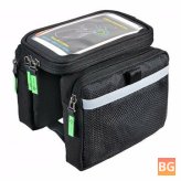 Touch Screen Waterproof Bike Frame Bag for Rock Bros. Bicycle