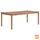 Wooden Garden Table 78.7x39.4x30.3