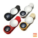 3-in-1 Camera Lens with Mirror for Smartphones