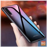 Shockproof Tempered Glass TPU Bumper Protective Cover for Samsung Galaxy A70 2019