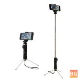Remote Tripod with Reflector for iPhone X 8Plus/6 S9+