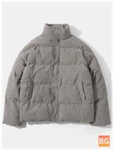 Puffer Jacket - Mens Solid Color
