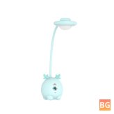 LED Table Lamp with Charging Port and Stepless Dimming