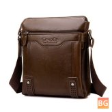 Business Messenger Bag with a Solid Crossbody Design