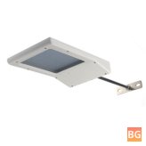 24LED Solar Wall Light with 500LM light
