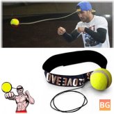 Fight Ball Boxing Ball with Head Band - Speed Training and Boxing Training Ball