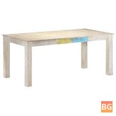 Dining Table - White - 70.9