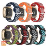 Watch Band with Color Silicone