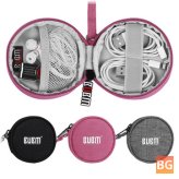 BUBM Outdoor Portable Earphone Cable Pouch -organized Collection Storage Bag